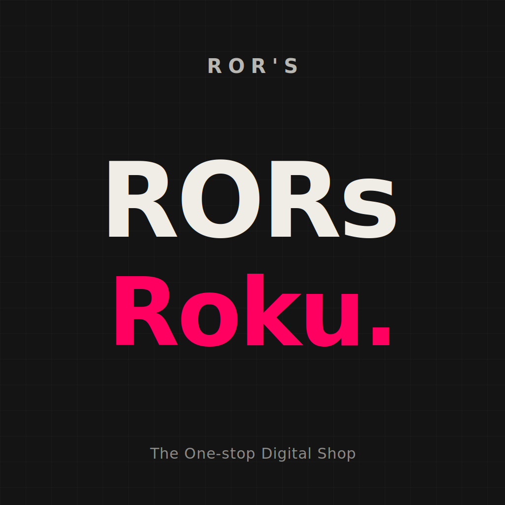 ROR Roku — iOS & macOS Roku remote